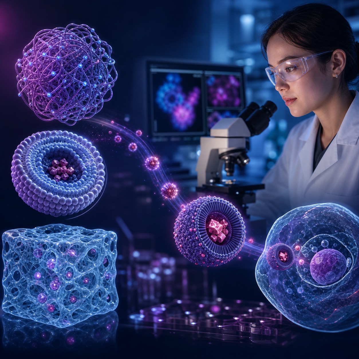 Advanced nanomaterials being investigated for drug delivery, imaging and biosensing